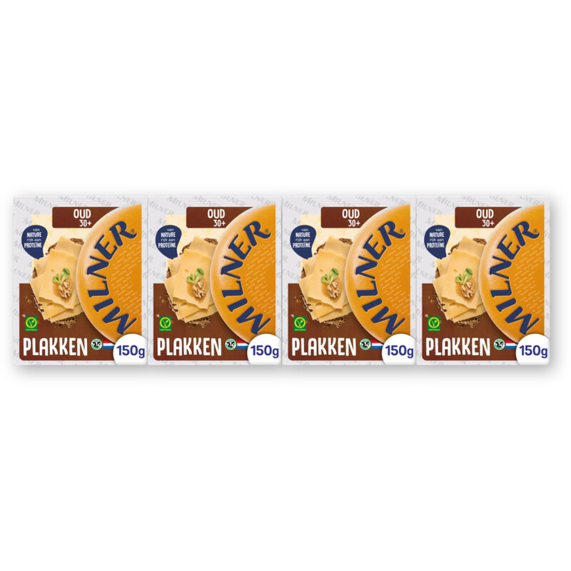 Milner Oud 30+ plakken 4-pack