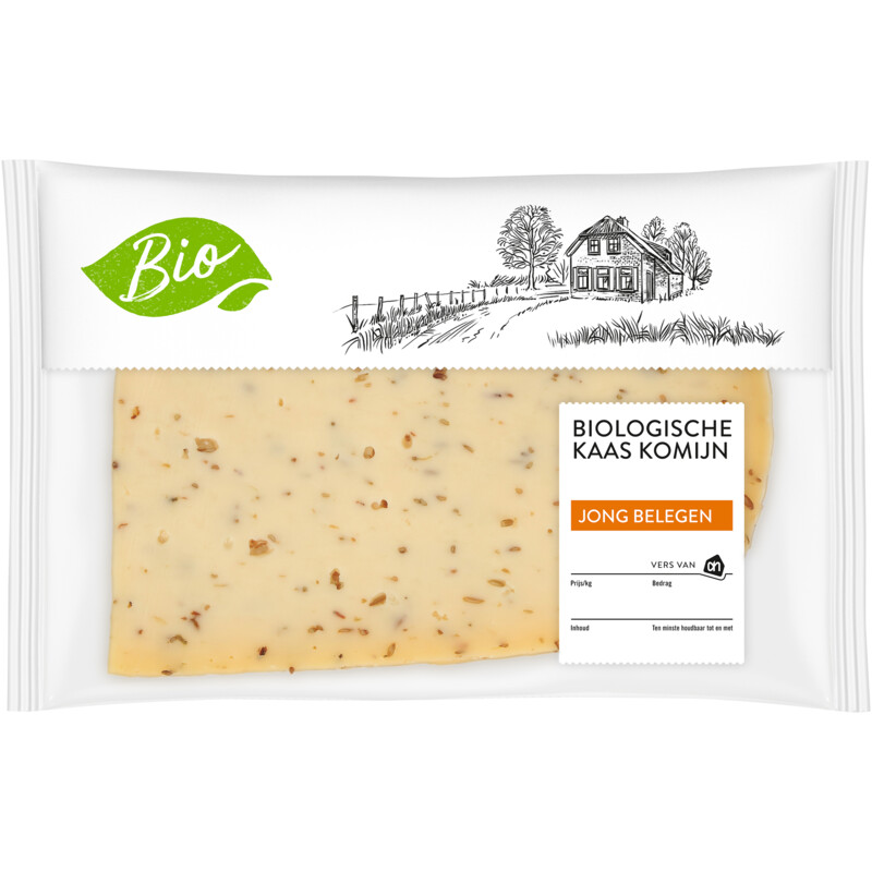 AH Biologisch Jong belegen komijn 50+ plakken