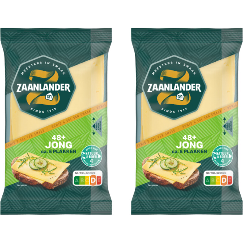 Zaanlander Jong 48+ plakken 2-pack