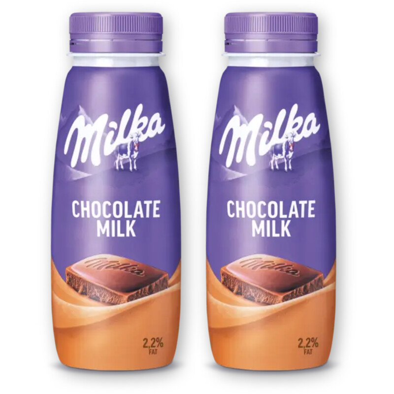 Milka Chocolademelk 2-pack
