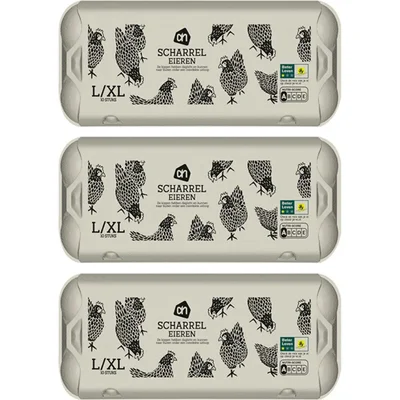 AH Verse scharreleieren L/XL 3-pack
