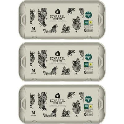 AH Verse scharreleieren S M 3-pack