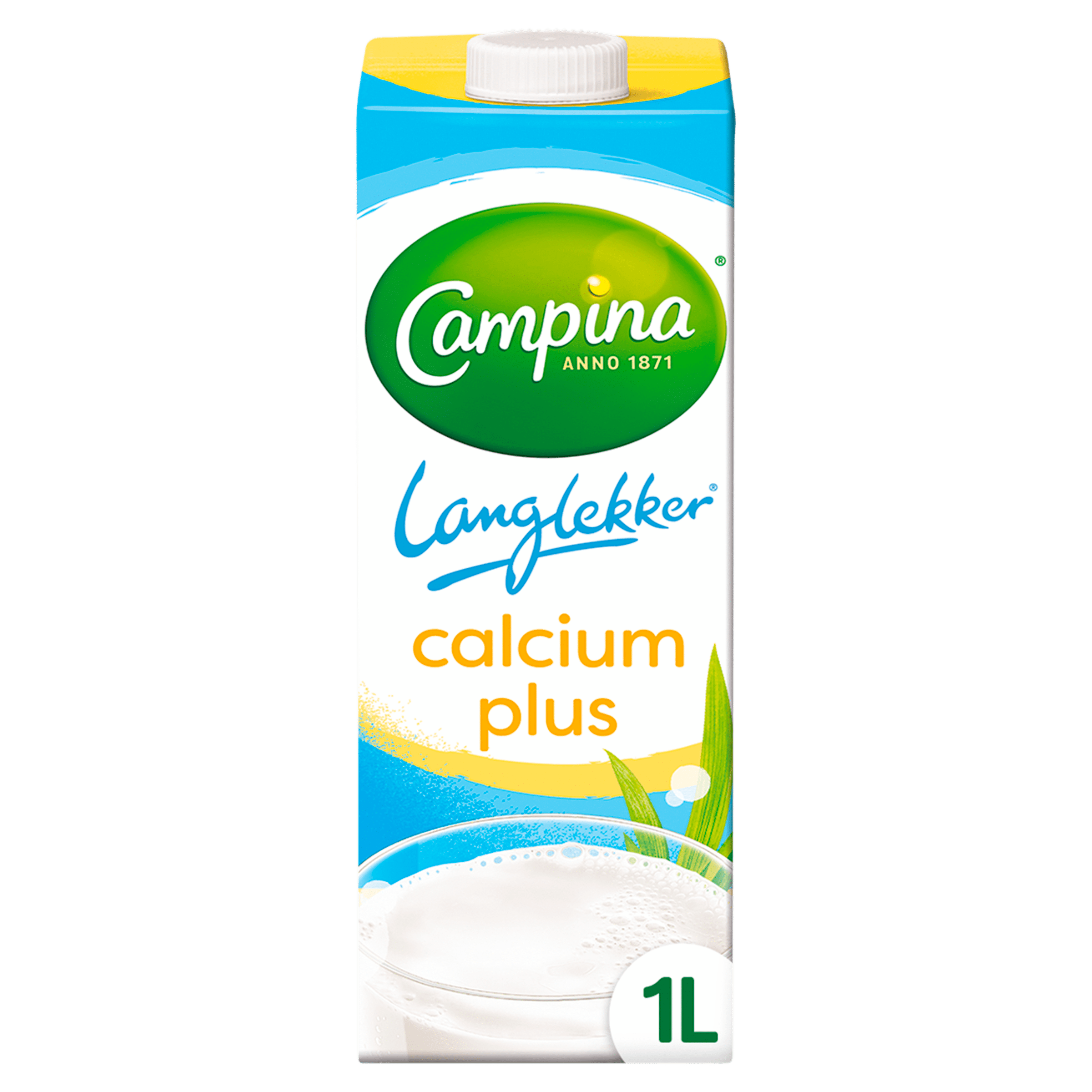 Campina Langlekker halfvolle melk calcium plus