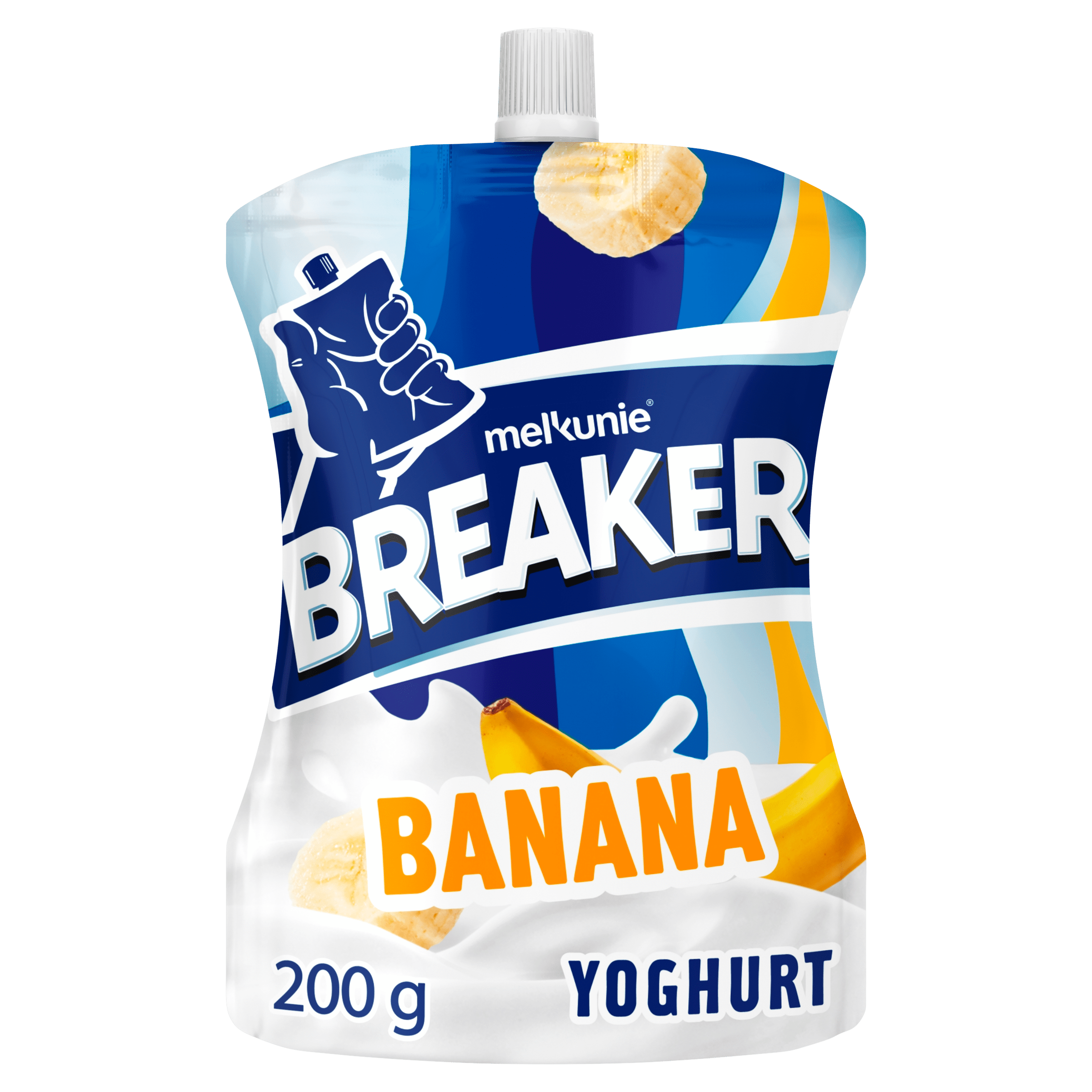 Melkunie Breaker banaan yoghurt