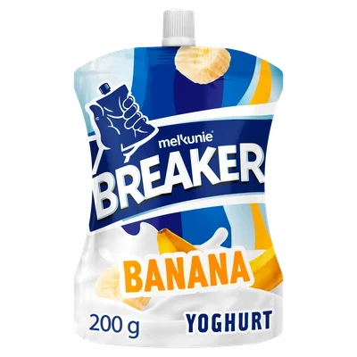 Melkunie Breaker banaan yoghurt