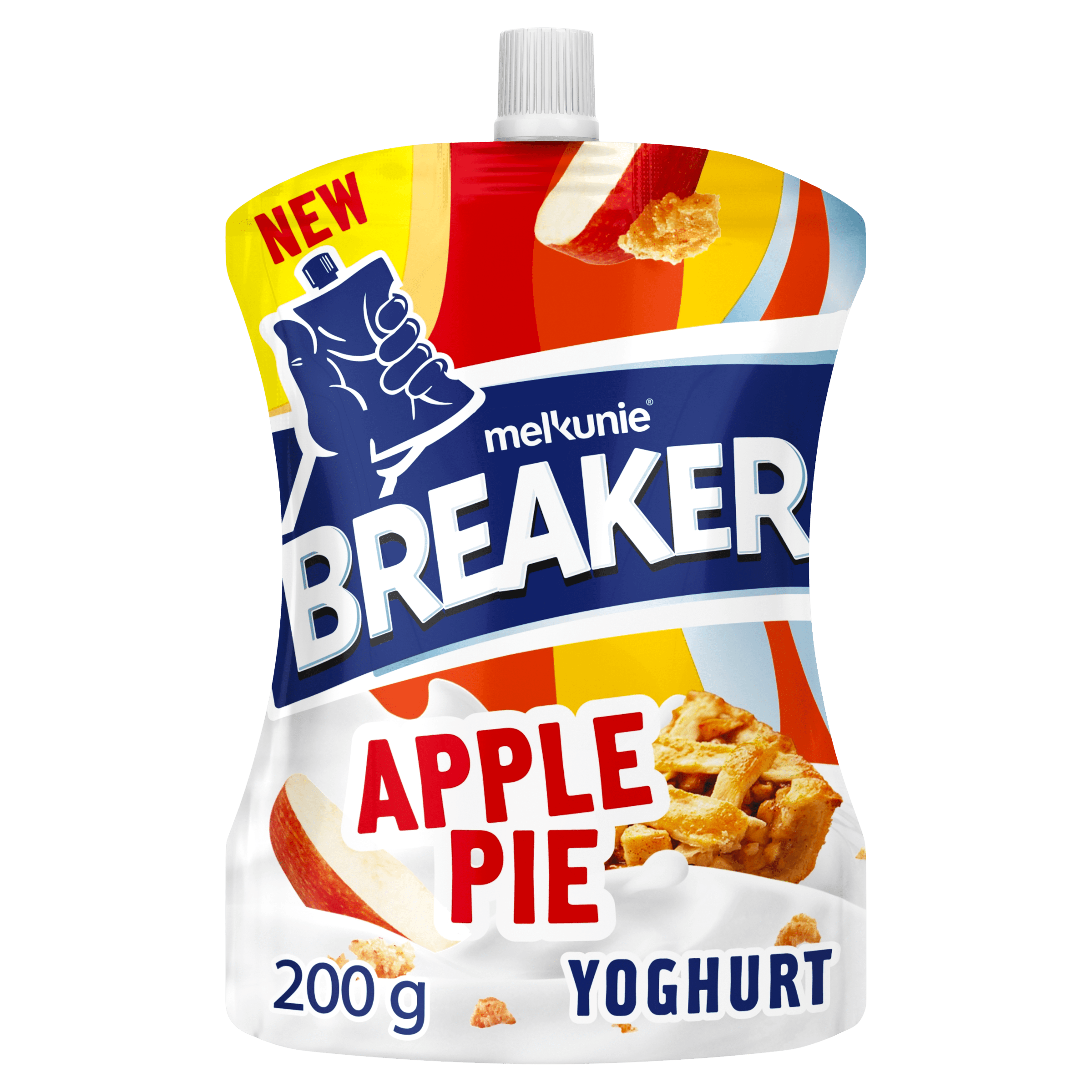 Melkunie Breaker yoghurt appeltaart