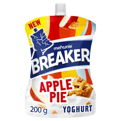 Melkunie Breaker yoghurt appeltaart