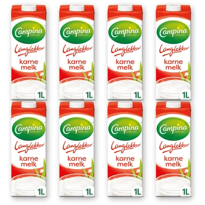 Campina Langlekker karnemelk 8-pack