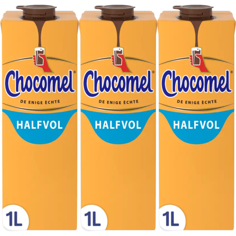 Chocomel Halfvol 3-pack