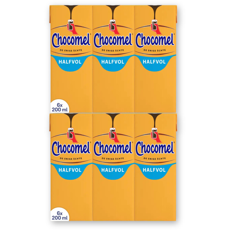 Chocomel Halfvol 6-pack 2-pack