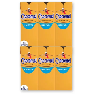 Chocomel Halfvol 6-pack 2-pack