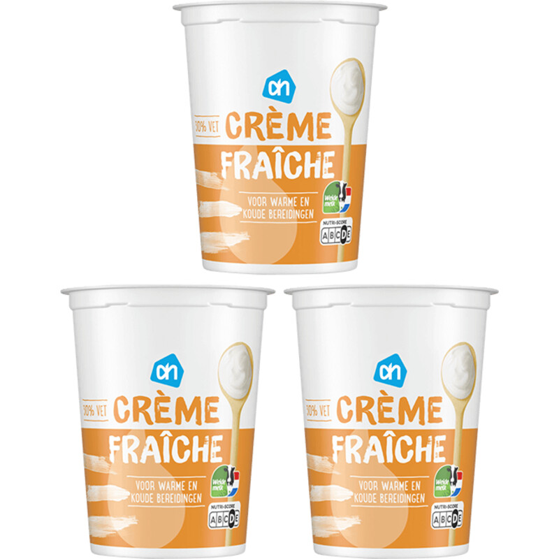 AH Creme fraiche 30% vet 3-pack