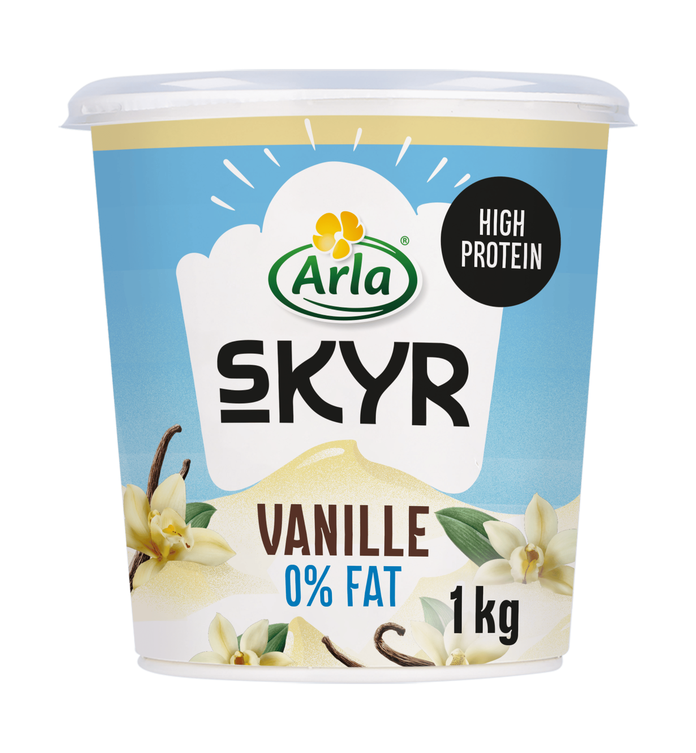Arla Skyr vanille yoghurt 0% vet XL