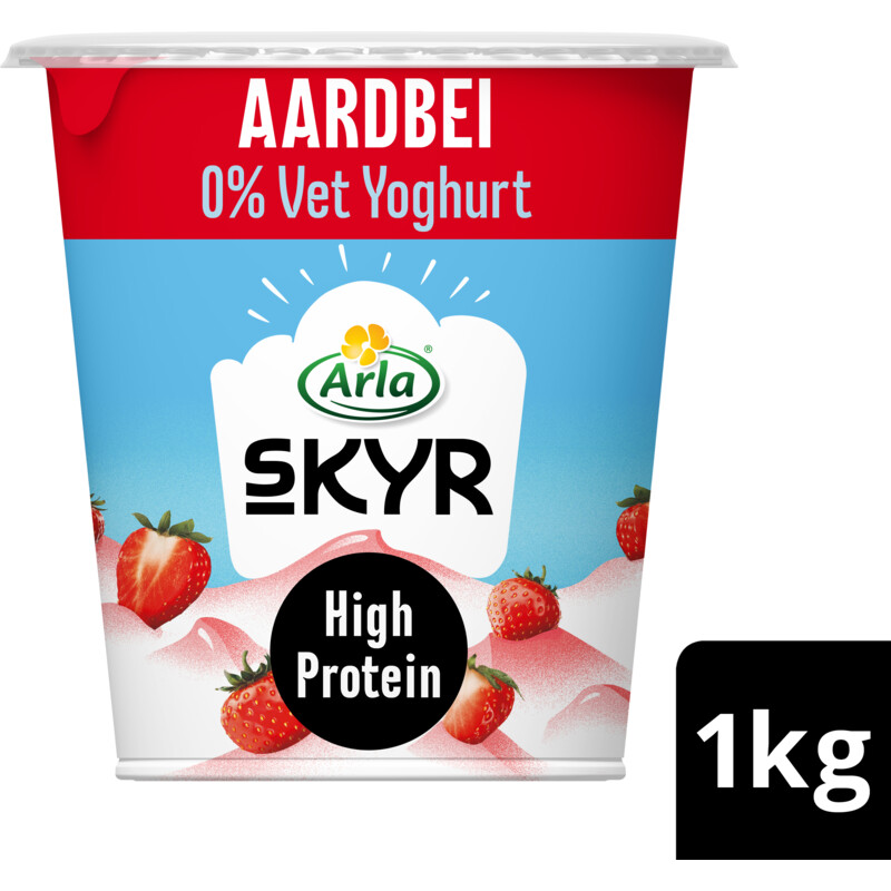 Arla Skyr aardbei yoghurt 0% vet XL