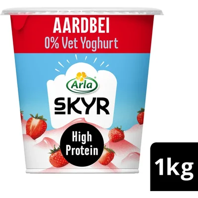 Arla Skyr aardbei yoghurt 0% vet XL