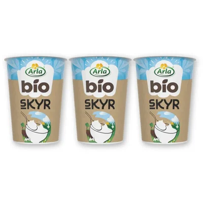 Arla Biologisch skyr naturel yoghurt 2-pack