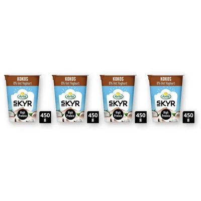 Arla Skyr kokos yoghurt 0% vet 4-pack