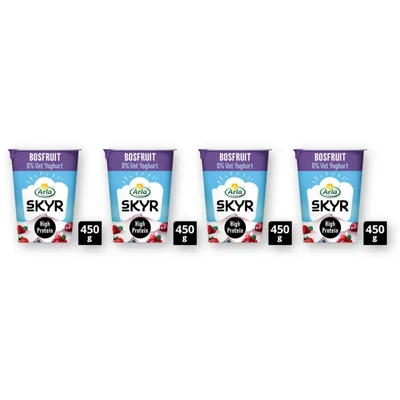 Arla Skyr bosfruit yoghurt 0% vet 4-pack