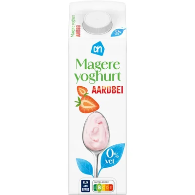 AH Magere yoghurt aardbei