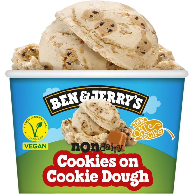 Ben & Jerry's Cookies on cookie dough non-dairy