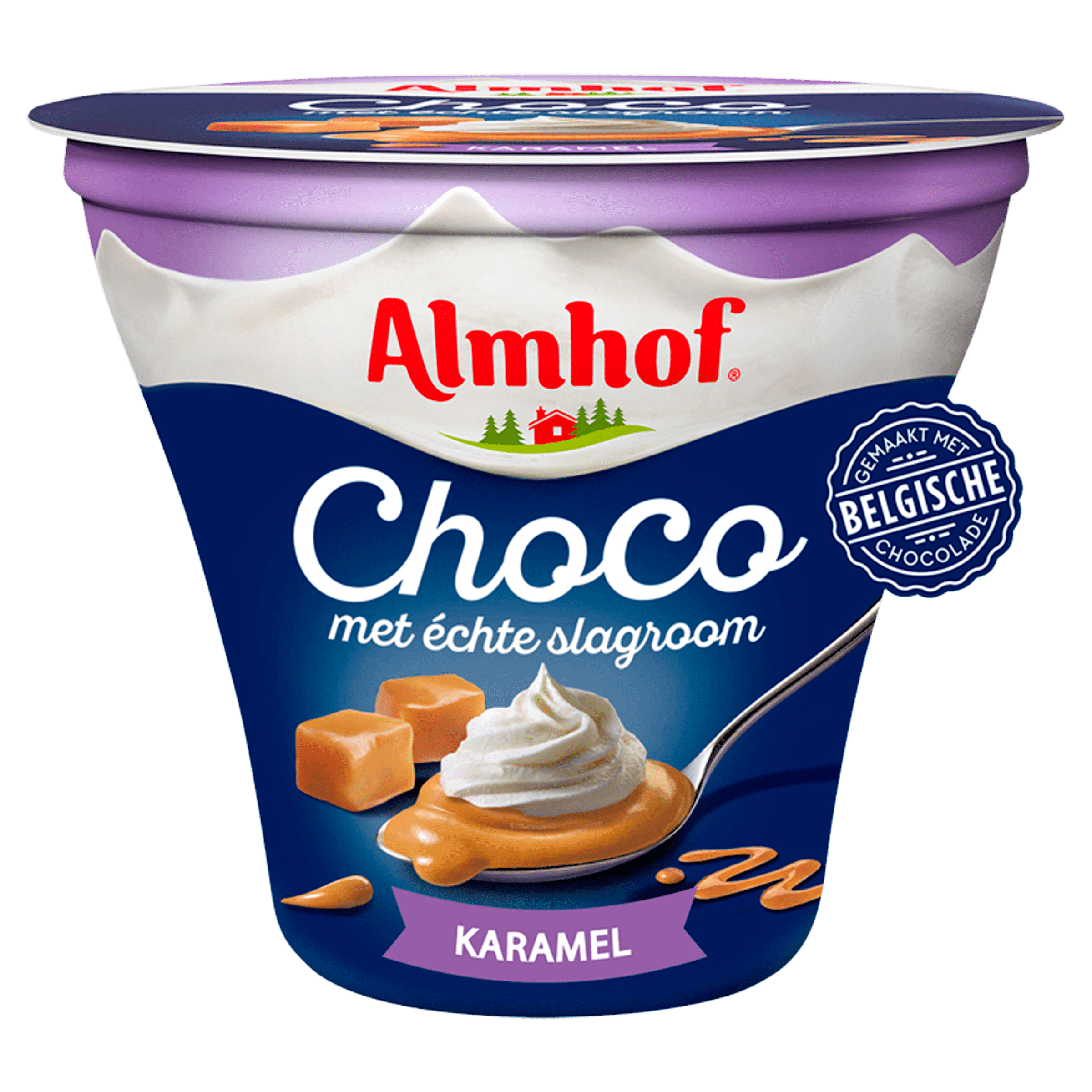 Almhof Choco met echte slagroom karamel