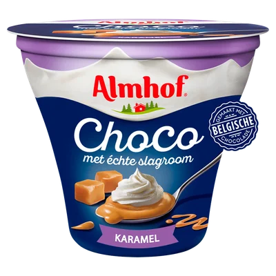 Almhof Choco met echte slagroom karamel