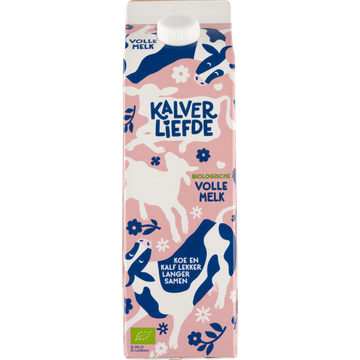 Kalverliefde Biologische volle melk