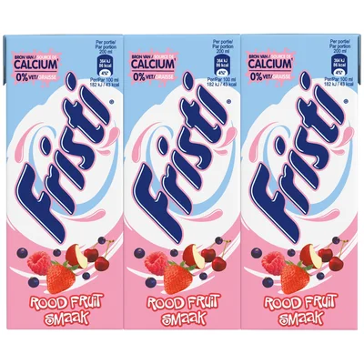 Fristi Rood fruitsmaak 6-pack