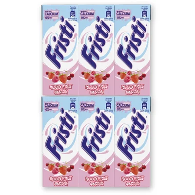 Fristi Rood fruitsmaak 6-pack 2-pack
