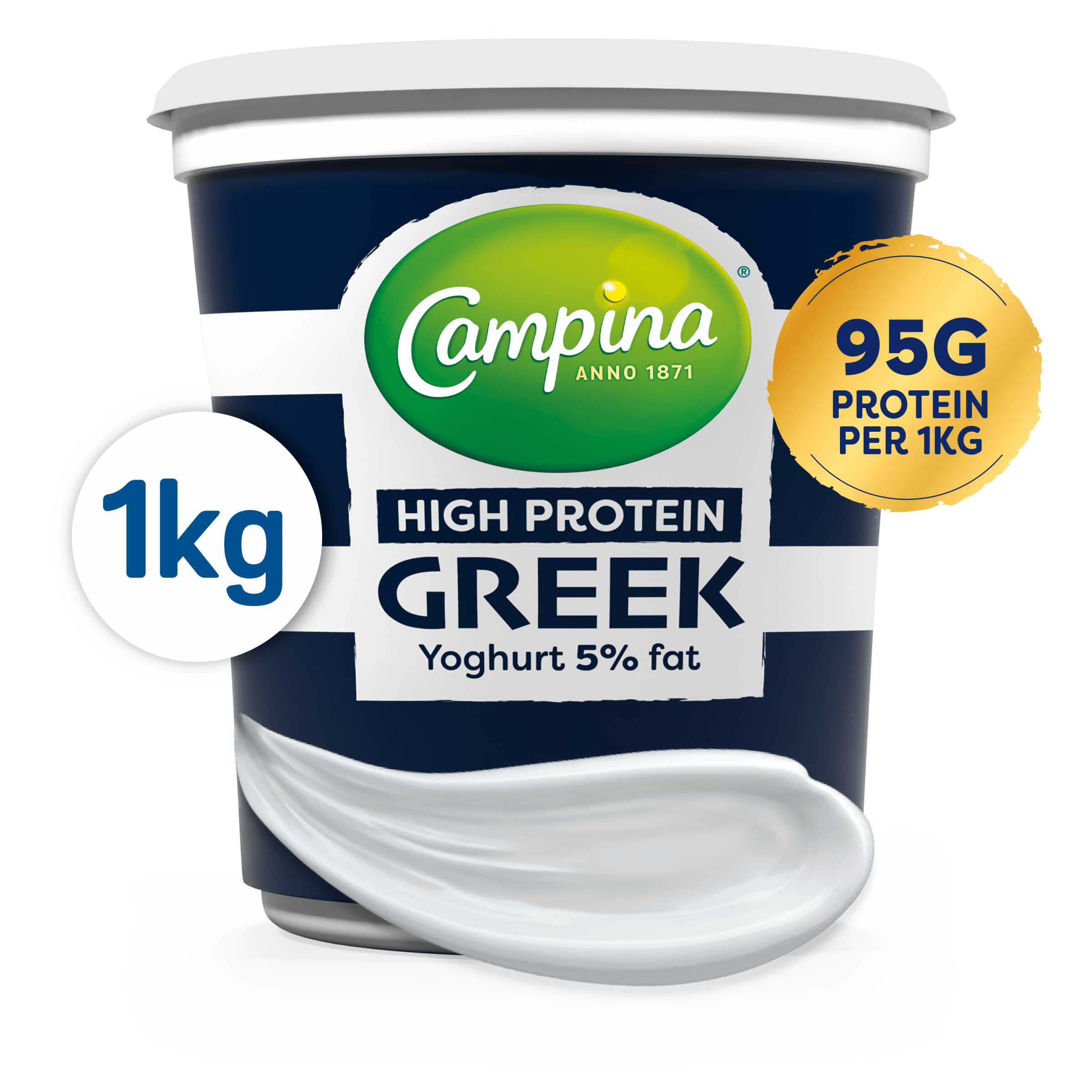 Campina High protein Greek yoghurt 5% fat