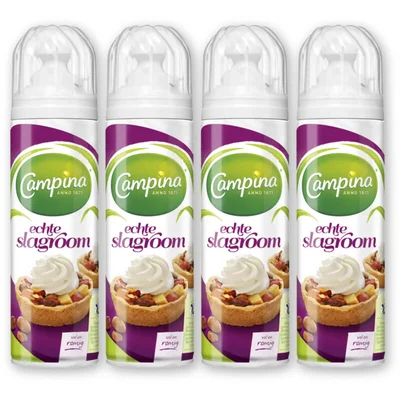 Campina Slagroom royaal 4-pack