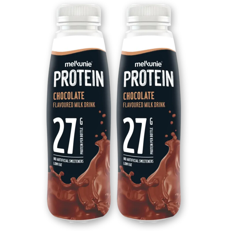 Melkunie Protein chocolade melkdrank 2-pack