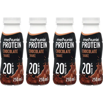 Melkunie Protein chocolade shake 4-pack