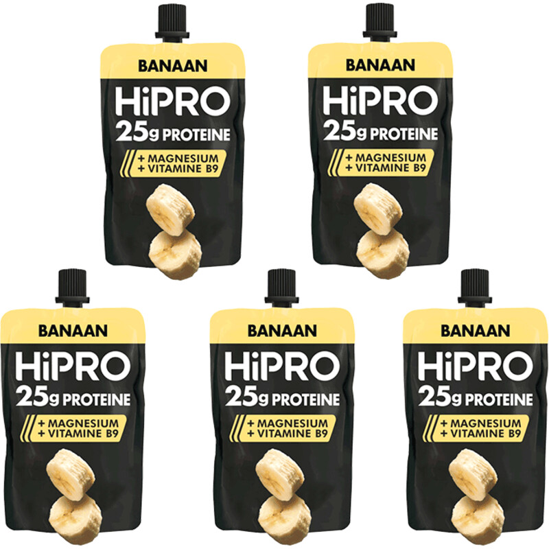 HiPRO Protein kwark banaan 5-pack