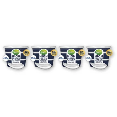 Campina High protein yogh Greek style 1,5% 4pack