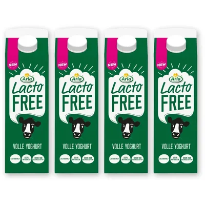 Arla Lactofree volle yoghurt 4-pack