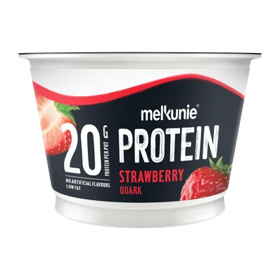 Melkunie Protein aardbei yoghurt