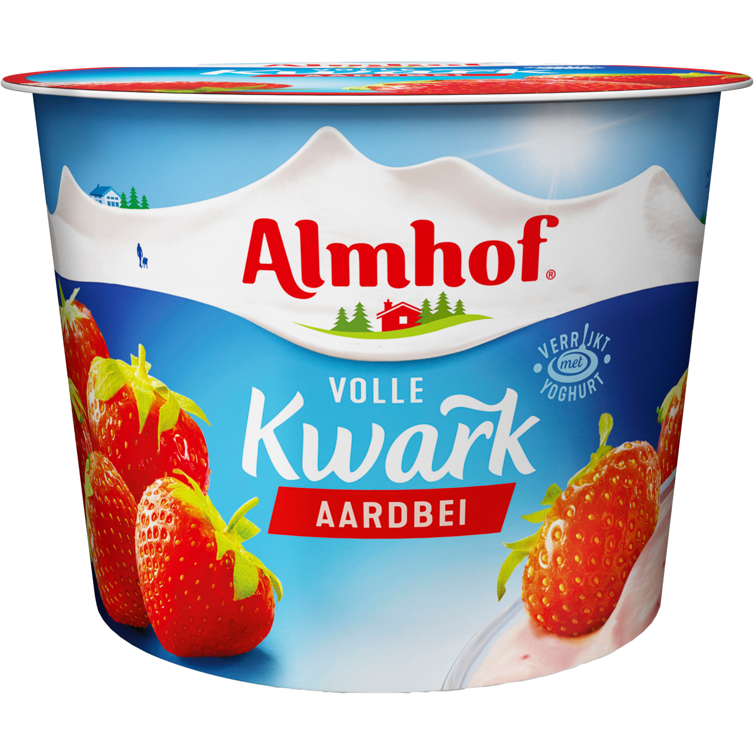 Almhof Volle kwark aardbei