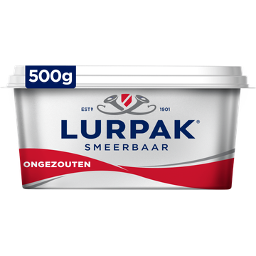 Lurpak Smeerbaar ongezouten 500g 2-pack