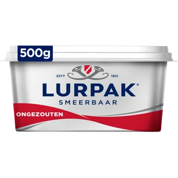 Lurpak Smeerbaar ongezouten 500g 2-pack