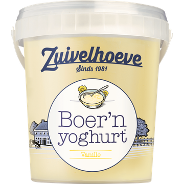 Zuivelhoeve Boer'n yoghurt vanille