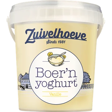 Zuivelhoeve Boer'n yoghurt vanille