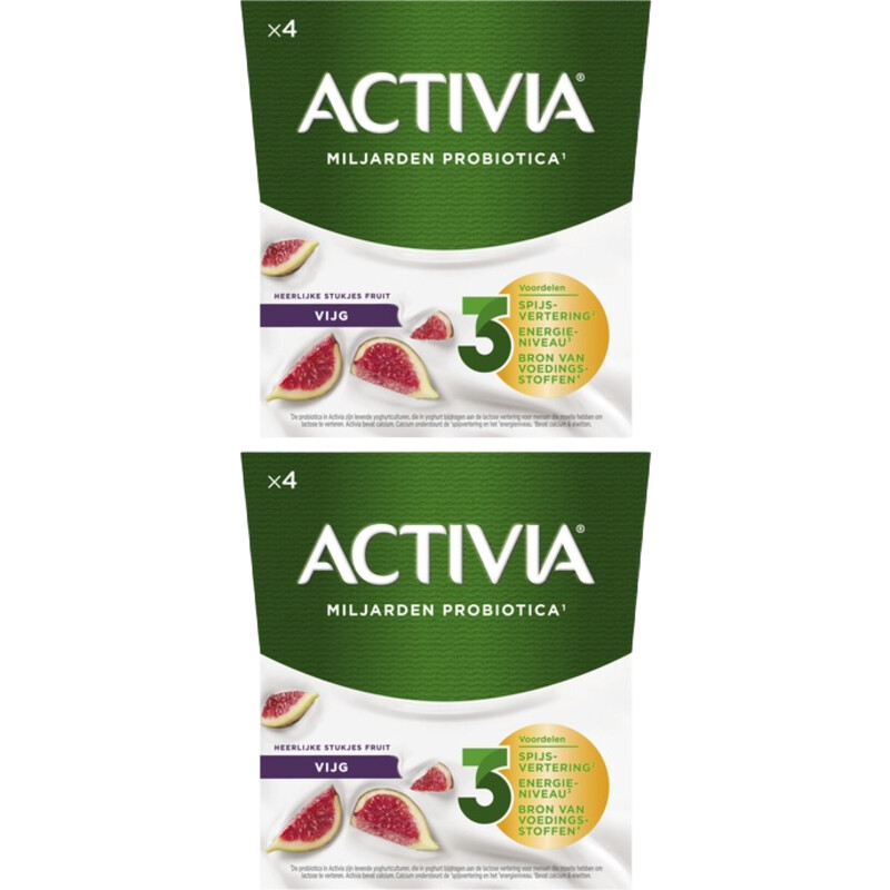 Activia Yoghurt vijg 2-pack