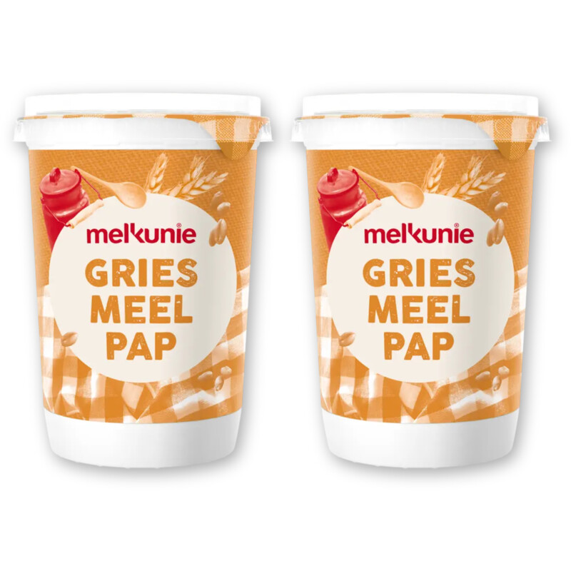 Melkunie Griesmeelpap 2-pack
