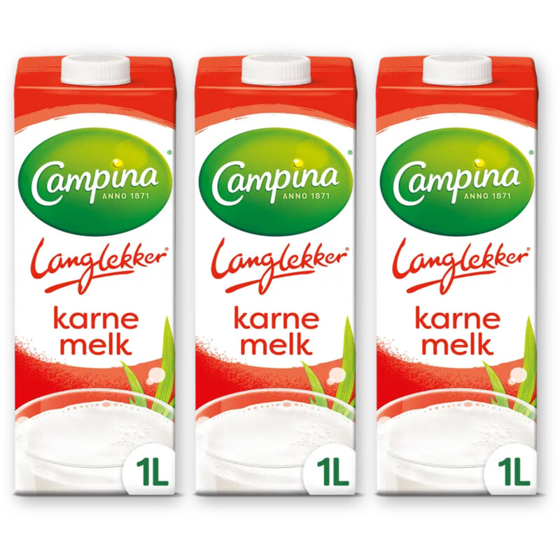 Campina Langlekker karnemelk 3-pack