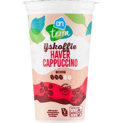 AH IJskoffie haver cappuccino