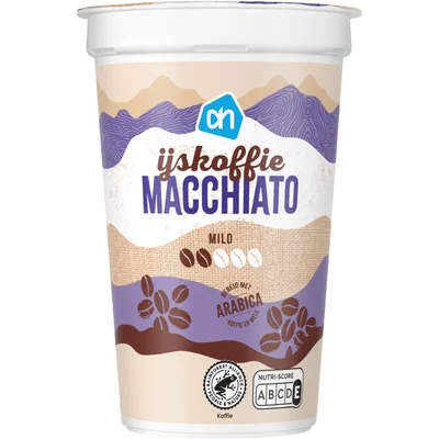 AH IJskoffie macchiato