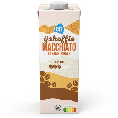 AH Ijskoffie macchiato karamelsmaak