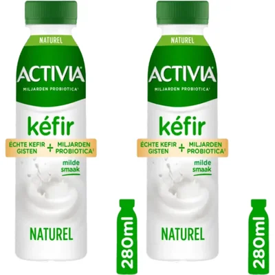 Activia Kefir drink naturel 2-pack