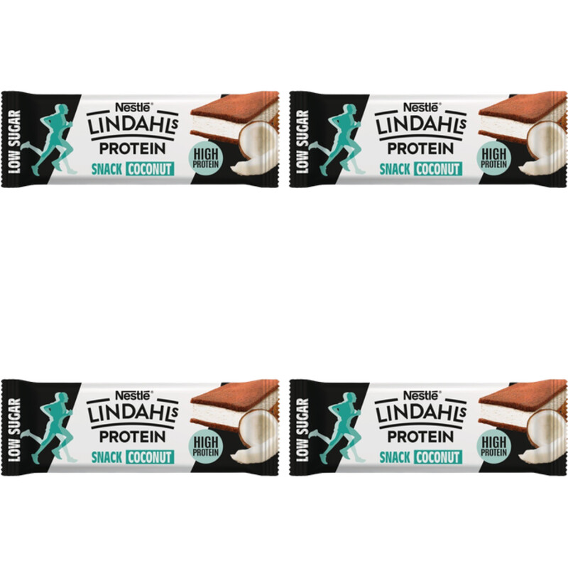 Lindahls Protein snack coconut 4-pack